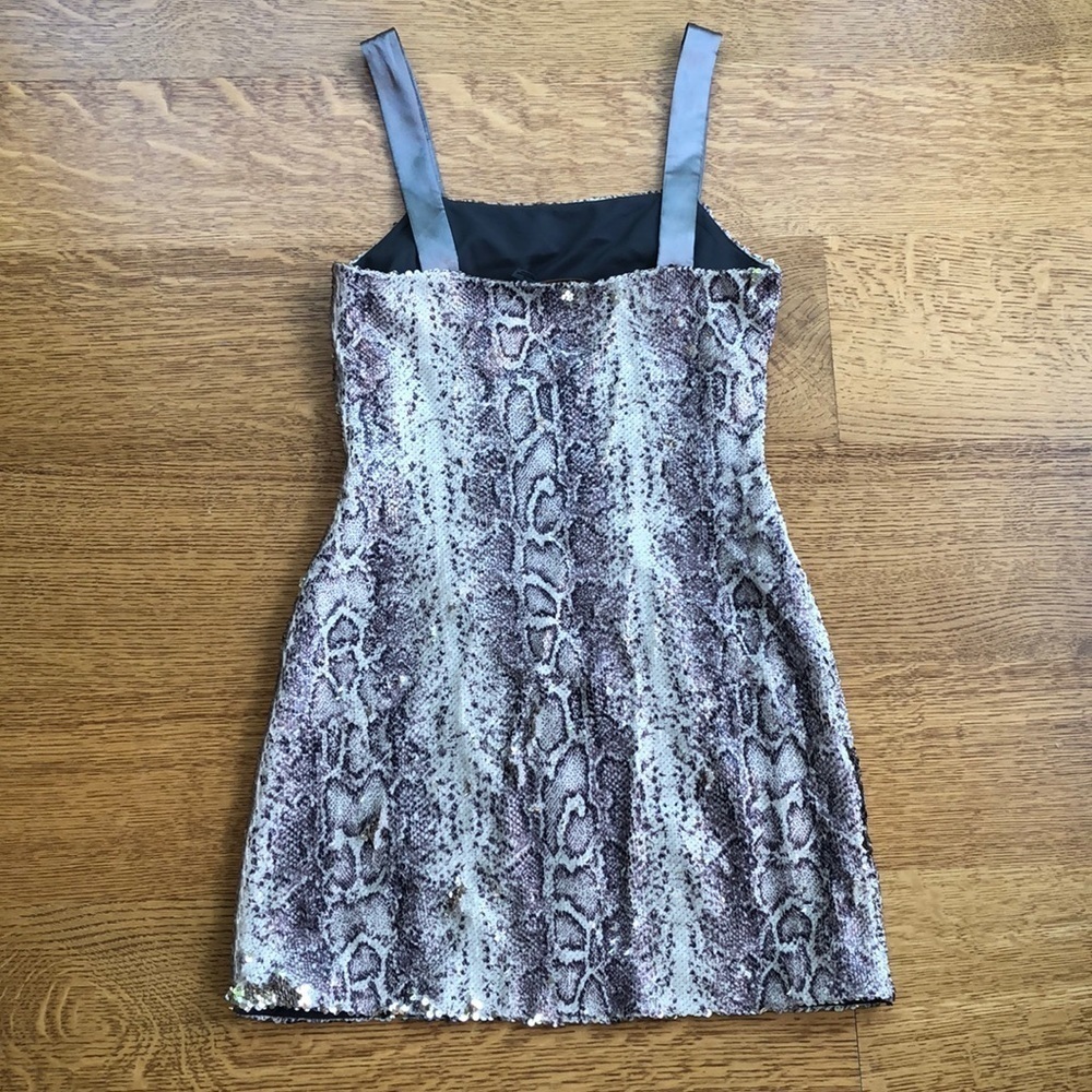 Ramy Brook New York Adrian Python Sequin 90s Dress - image 8